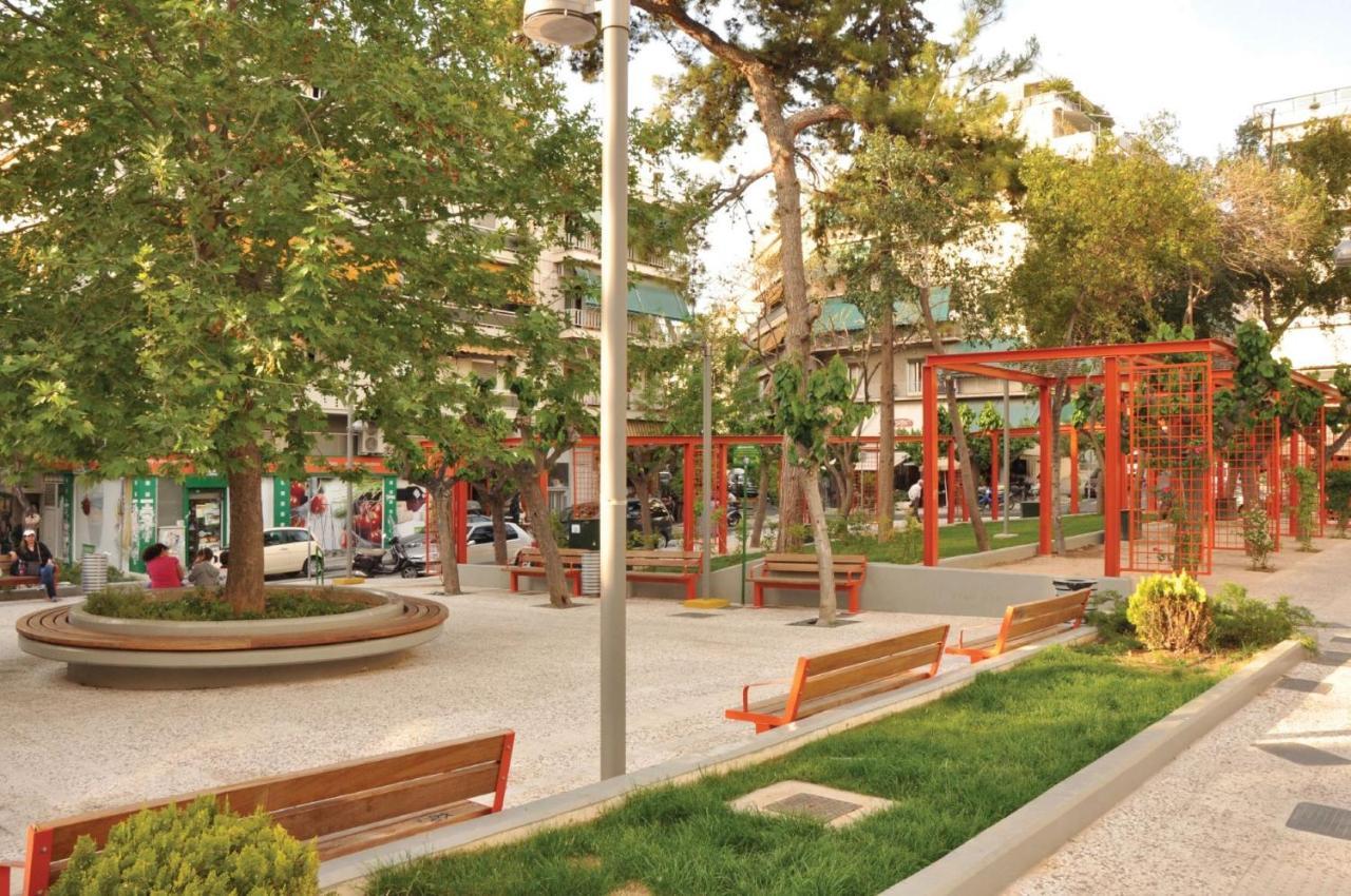 Апартаменты Secret Garden Downtown Афины Экстерьер фото